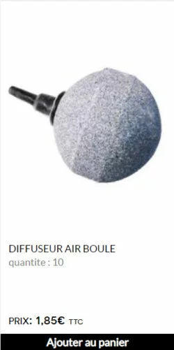 diffuseur air boule - bulleur