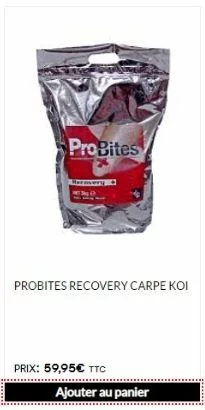 nourriture pour carpe koi probites recovery