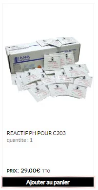 Reactif PH