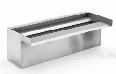 cascade lame d'eau inox 60 cm