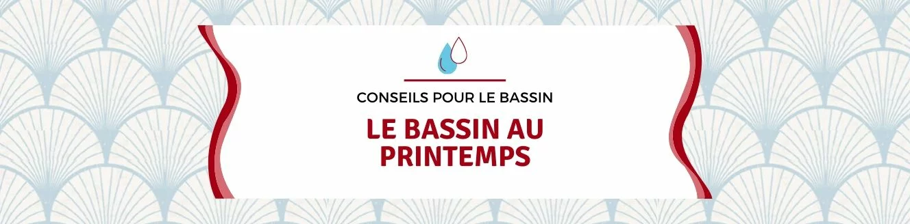 Bassin au printemps