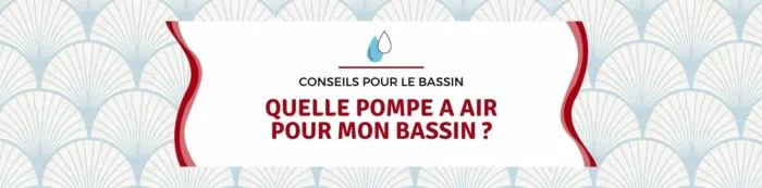 Pompe a air pour bassin