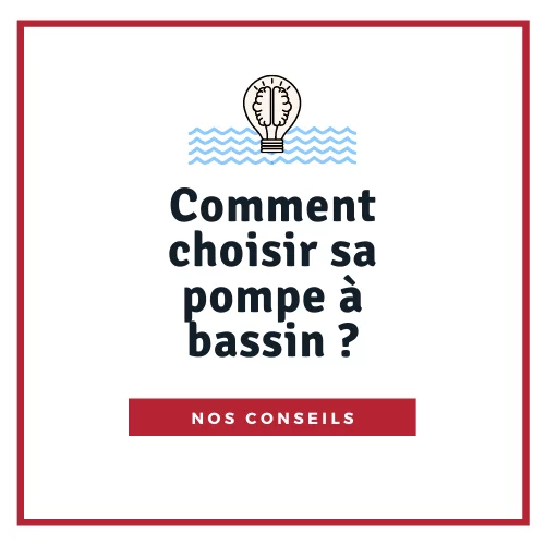 Comment choisir sa pompe à bassin 