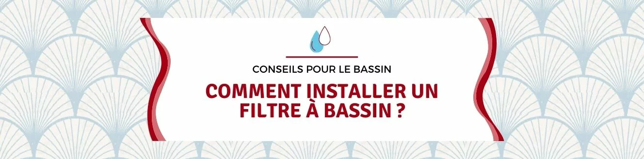 Comment installer un filtre à bassin