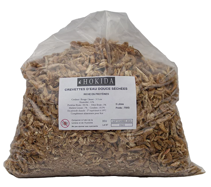 Hokida Crevettes séchées 2-4 cm 5 l