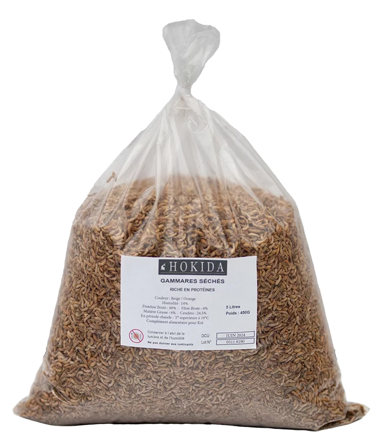 Hokida Gammare séchée 5L