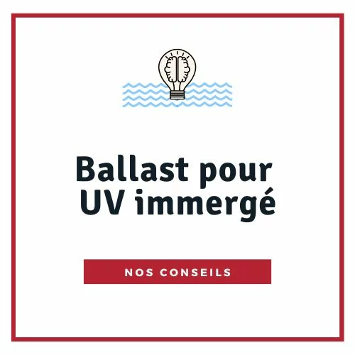 Ballast pour UV immergé