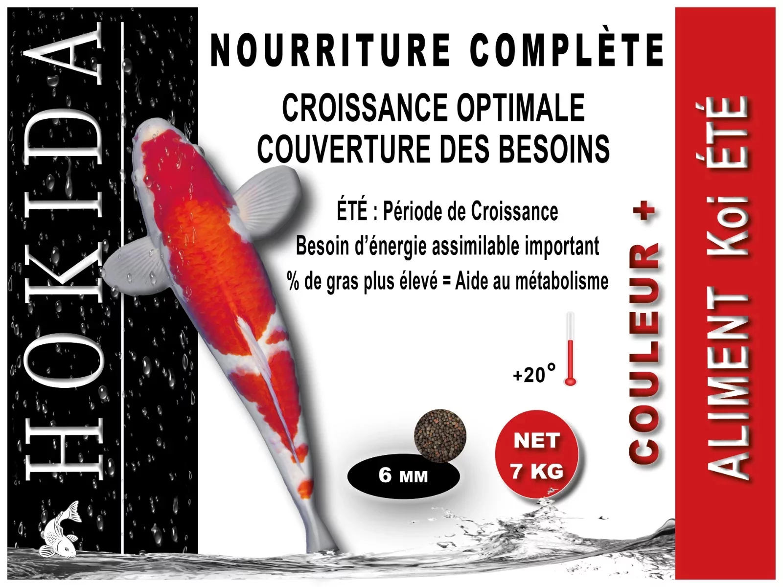 Hokida été color 7kg