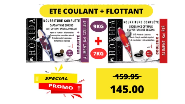 Spécial Eté coulant + flottant